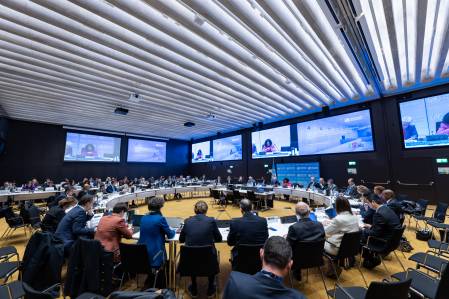 The opening of the INB meeting on 6 November 2023.